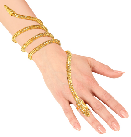 Pierścionek bransoletka wąż