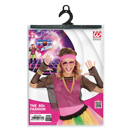 BLUZKA SIATECZKA CZARNA