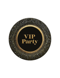 TALERZYKI PAPIEROWE VIP PARTY 8 SZT. 18 CM