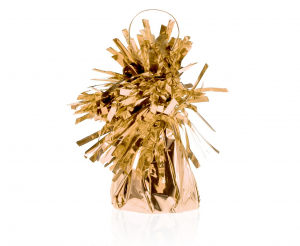 CIĘŻAREK DO BALONÓW RÓŻOWO-ZŁOTY 145G