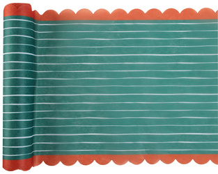 BIEŻNIK DOLCE VITA ZIELONY 28 X 250 CM