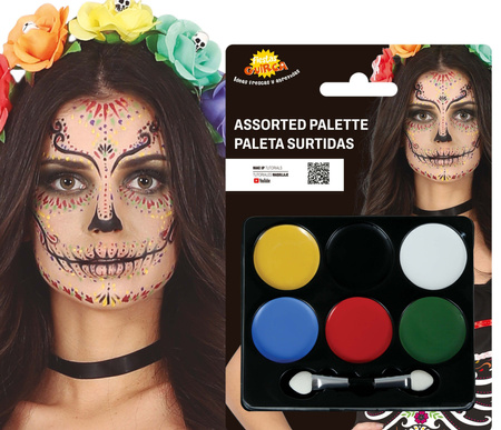 FARBKI DO MALOWANIA TWARZY 6 KOLORÓW