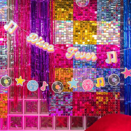 GIRLANDA RETRO DISCO 150 CM