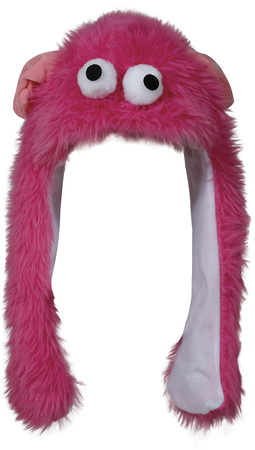 CZAPKA MAŁY POTWOREK RÓŻOWY