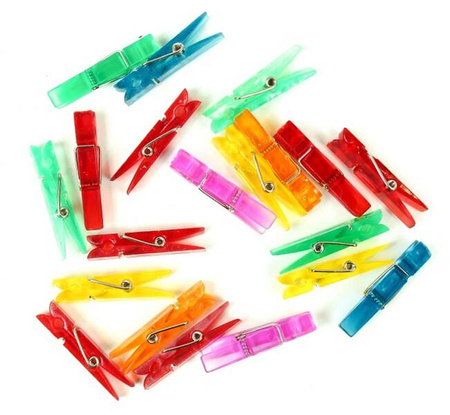 Zestaw Klamerki dekoracyjne / 20 szt.