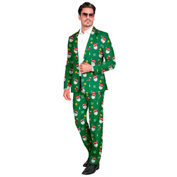 STRÓJ GARNITUR MĘSKI ZIELONY ŚWIĘTA