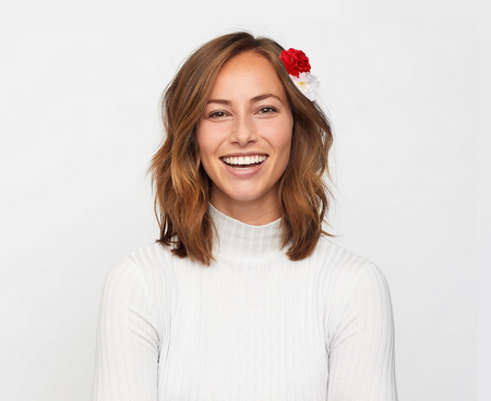 SPINKA KWIAT BIAŁO-CZERWONY