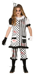 STRÓJ DZIEWCZYNA PIERROT