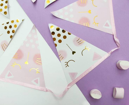 GIRLANDA FLAGI KOT 200 CM 