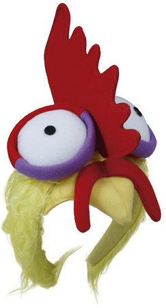 ZESTAW KURCZAKA DWUCZĘŚĆIOWY OGON I CZAPKA