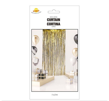 ZŁOTA KURTYNA 100 X 200 CM 