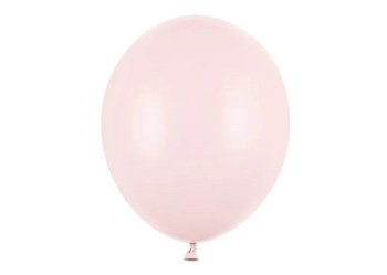 BALONY LATEKSOWE PASTEL JASNY RÓŻOWY 25 SZT 43 CM