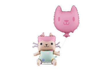 BALON FOLIOWY TEKTURZĄTKO 43 X 46 CM