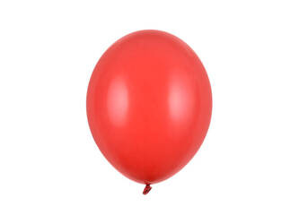 BALONY STRONG 27 CM PASTELOWY CZERWONY 10 SZT