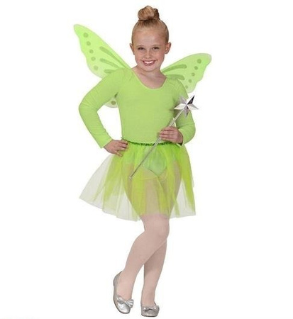 SKRZYDŁA + SPÓDNICZKA DZWONECZEK ZIELONY