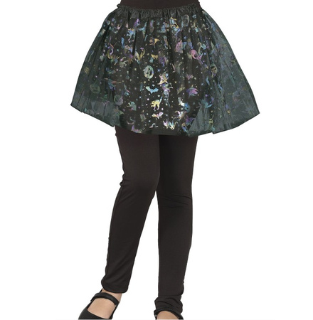 SPÓDNICZKA DZIECIĘCA TUTU CZARNA DYNIA 30 CM 