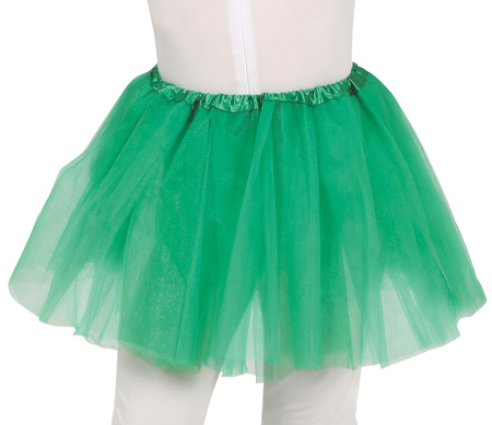 SPÓDNICZKA DZIECIĘCA TUTU ZIELONA 30 CM 
