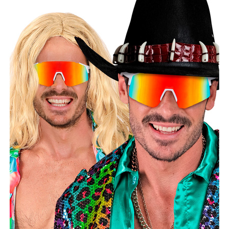 OKULARY REFLEKSYJNE TĘCZOWE