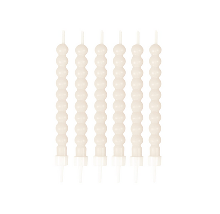 ŚWIECZKI PERŁY 6 SZT 
