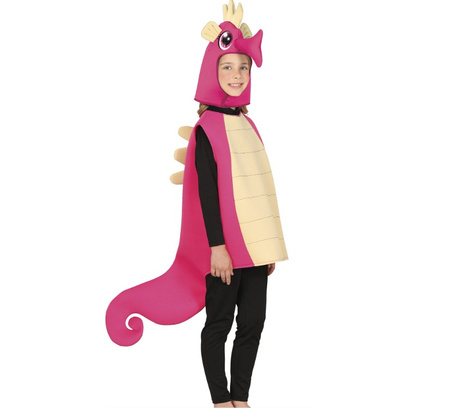 STRÓJ RÓŻOWY KONIK MORSKI 