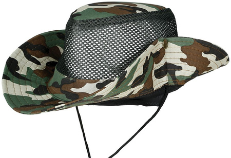 KAPELUSZ MORO Z SIATKĄ