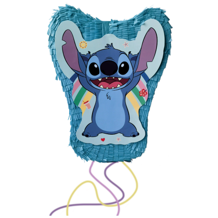 PINIATA PAPIEROWA STITCH DISNEY NIEBIESKA 1 SZT 