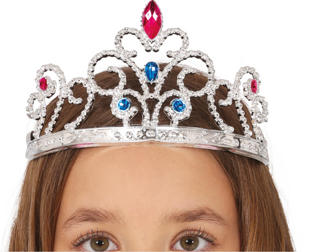 SREBRNA TIARA KSIĘŻNICZKA