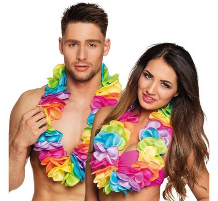 NASZYJNIK HAWAJSKI KOLOROWY