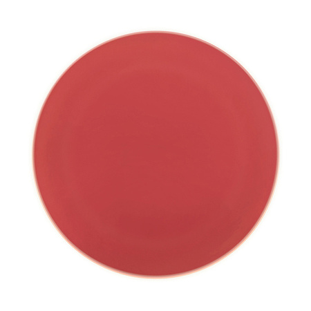 TALERZYKI PAPIEROWE CZERWONE 20 CM 8 SZT.