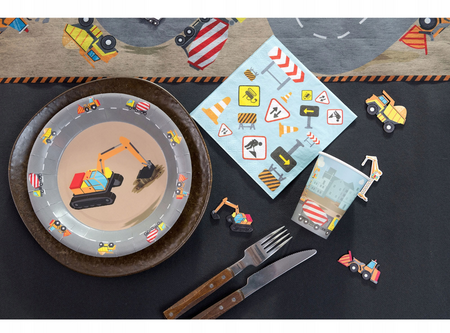 SERWETKI PAPIEROWE PLAC BUDOWY 33X33 CM 20 SZT