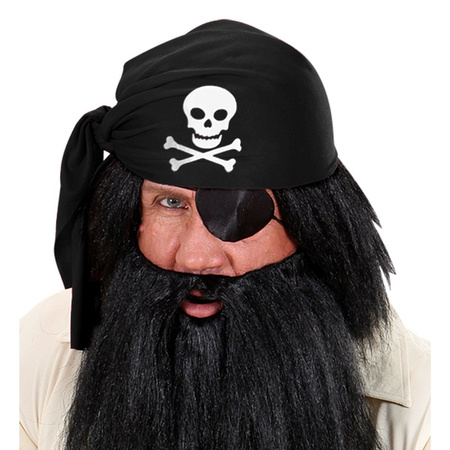 CZAPKA PIRACKA CZARNA