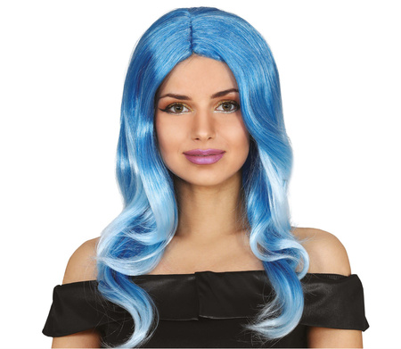 PERUKA NIEBIESKA OMBRE