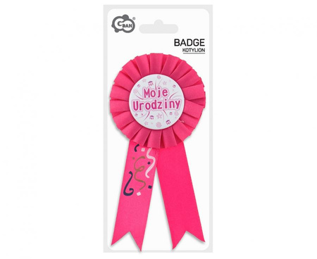 KOTYLION MOJE URODZINY RÓŻOWY
