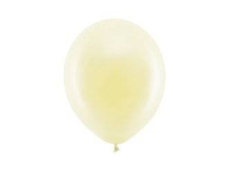 BALONY RAINBOW 23CM PASTELOWE KREMOWE 10SZT
