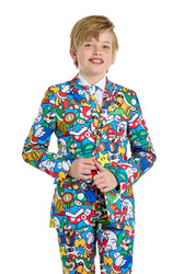 GARNITUR CHŁOPIĘCY MARIO OPPOSUITS