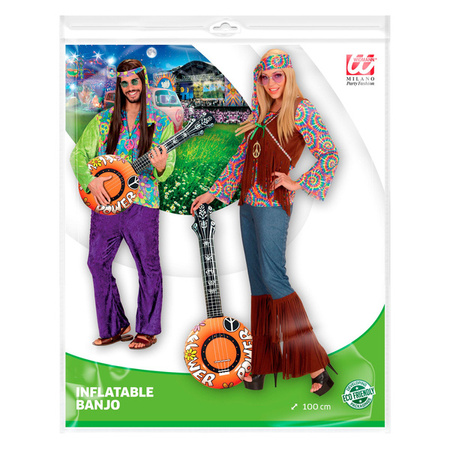 BANJO DMUCHANE POMARAŃCZOWE