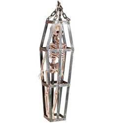 WISZĄCY SZKIELET KOSTUCHA 43 CM