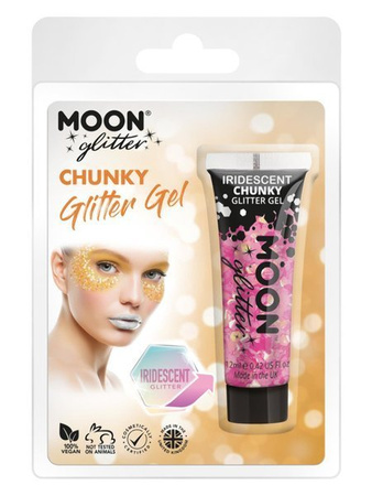 Żel z grubym brokatem Opalizujący, Karnawał