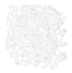 KLIPSY DO BALONÓW BIAŁE 100 SZT.