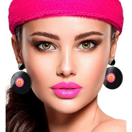 KOLCZYKI PŁYTY WINYLOWE LATA 80