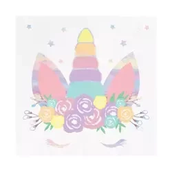 SERWETKI JEDNOROŻEC 10 SZTUK