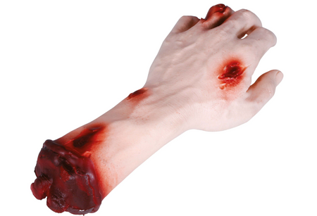 UCIĘTA DŁOŃ Z RANAMI 25 CM