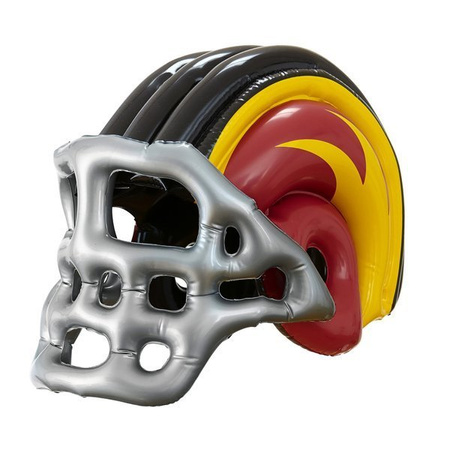 DMUCHANY KASK FUTBOLISTY CZARNY DZIECIĘCY