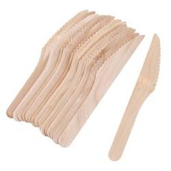 NOŻE DREWNIANE 50 SZT