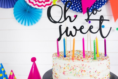 ŚWIECZKI URODZINOWE KOLOROWE 6 szt.