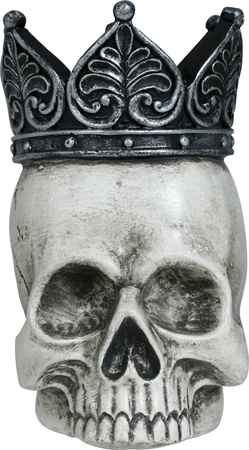 CZASZKA W KORONIE 14 CM