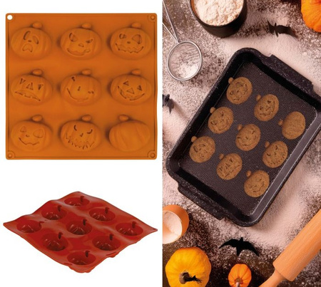 FORMA DO CIASTECZEK 9 DYŃ HALLOWEEN 24X25 CM