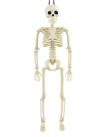 DEKORACJA SZKIELET 40 CM