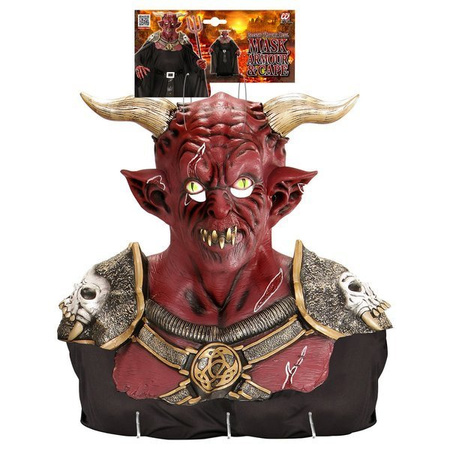 ZESTAW DIABŁA MASKA PELERYNA