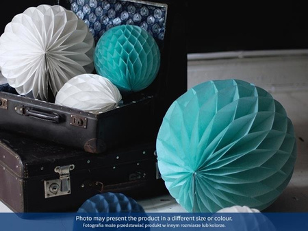 KULA BIBUŁOWA JASNY BŁĘKIT, 30cm